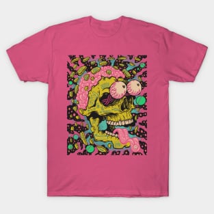 Skull Fallin love T-Shirt